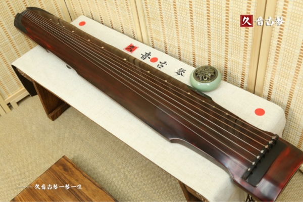 梅州市初学入门古琴【仲尼式】【泛红】